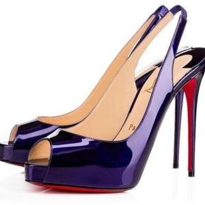 LOUBOUTIN Private Number 120 Electro Slingback